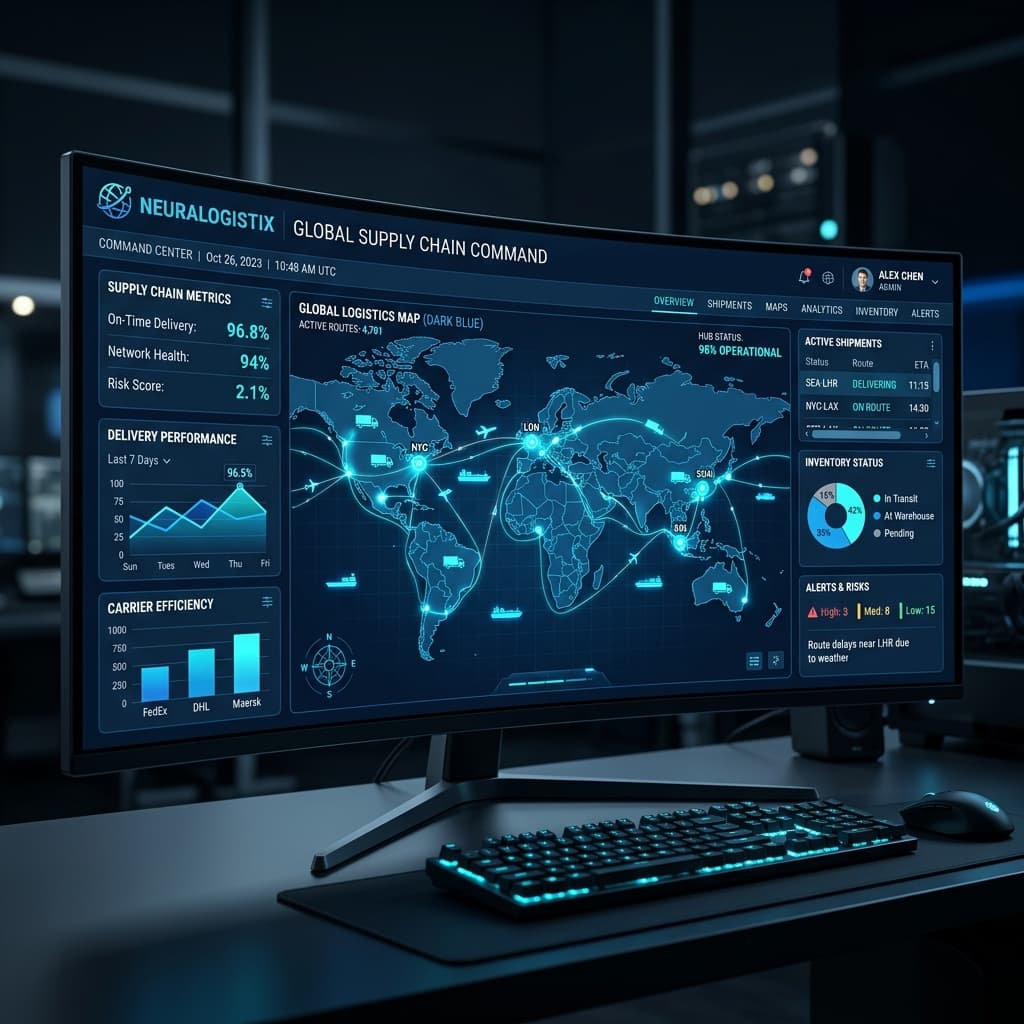 Software de Gestión Logística Inteligente